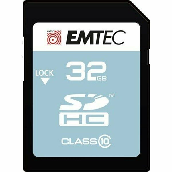 Emtec 32 GB Class 10 Classic SDHC Memory Card EM96328